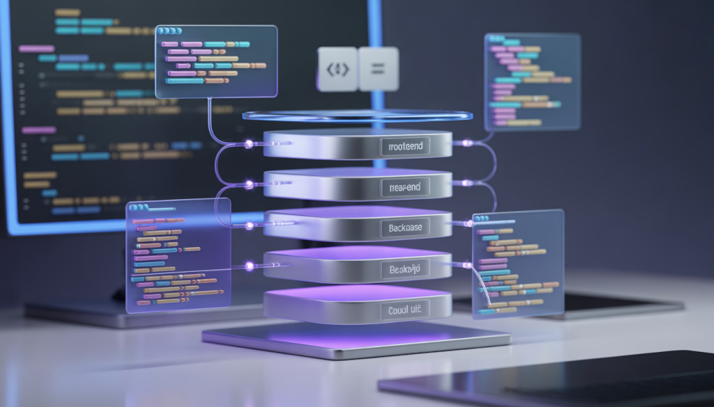 Team collaborating on software development